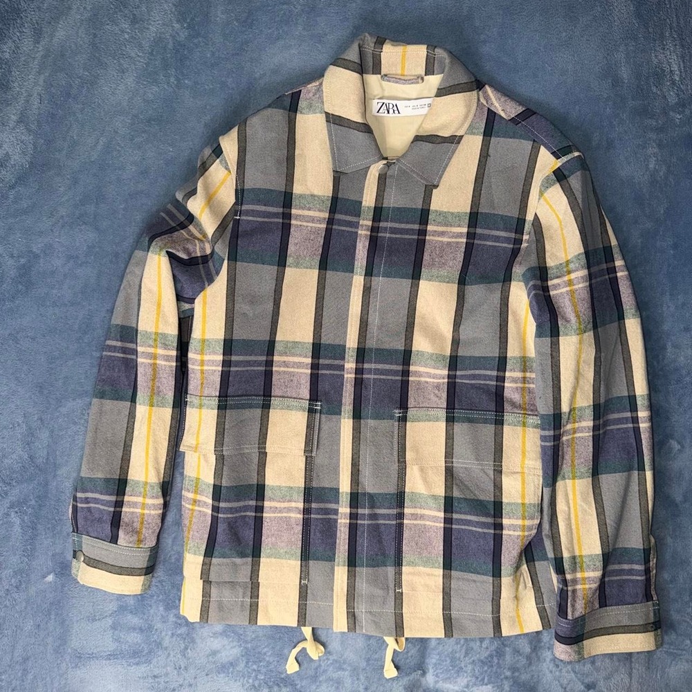 Zara plaid jacket
